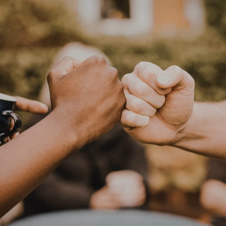 fist bump